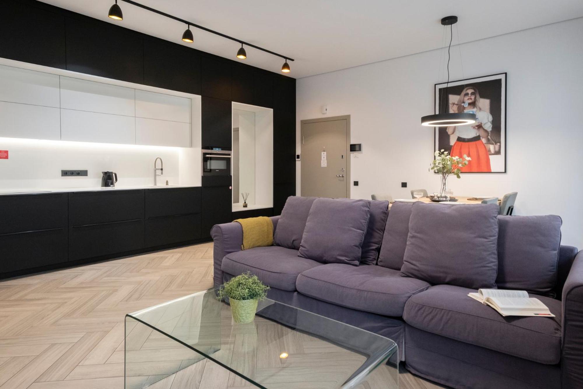 Cohost I Oldtown 60M2 Apt W-Garage Parking, Balcony & Self Check-In Βίλνιους Εξωτερικό φωτογραφία