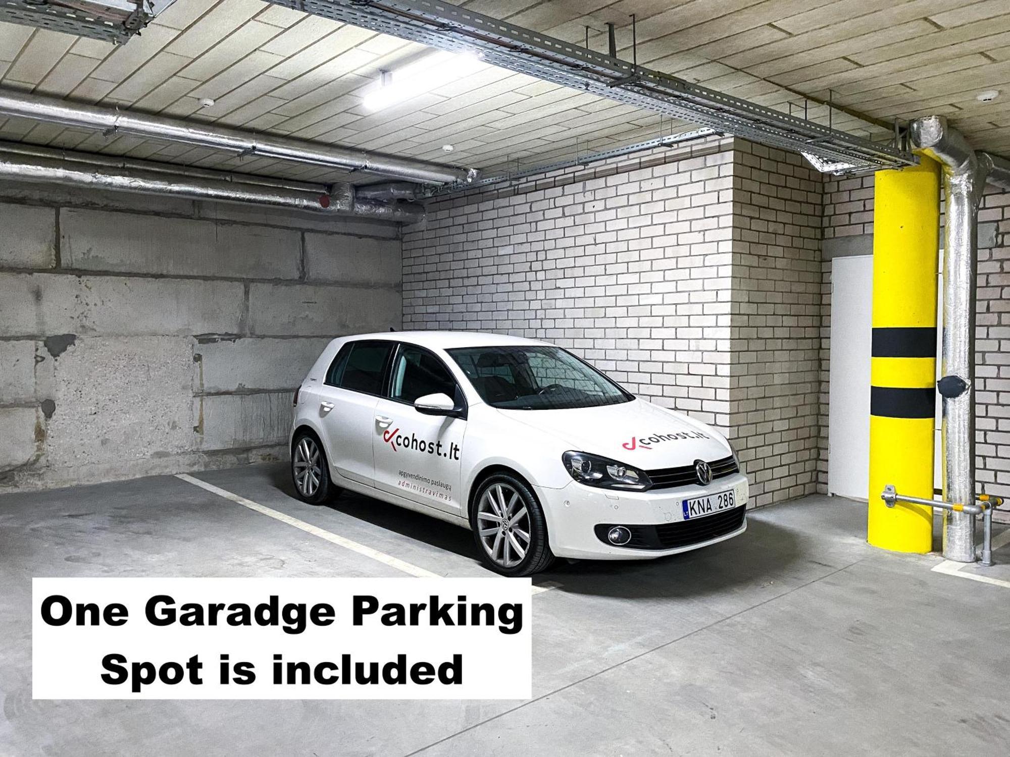 Cohost I Oldtown 60M2 Apt W-Garage Parking, Balcony & Self Check-In Βίλνιους Εξωτερικό φωτογραφία